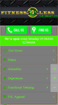 Mobile Screenshot of fitness4lessgymuppermarlboro.com